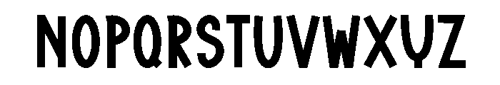 With Winter Font UPPERCASE