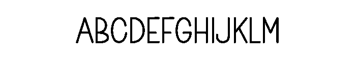Withdraw Font UPPERCASE