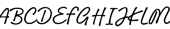 Within Romance Font UPPERCASE