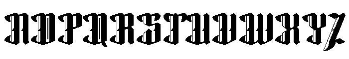 Without Sacrifice Font UPPERCASE