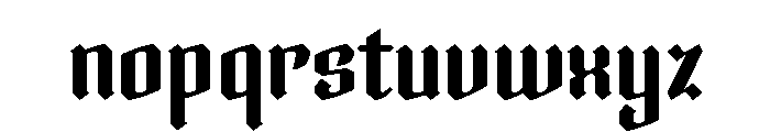 Without Sacrifice Font LOWERCASE