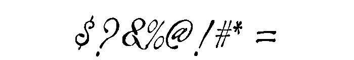 Withstood Normal Brush Font OTHER CHARS
