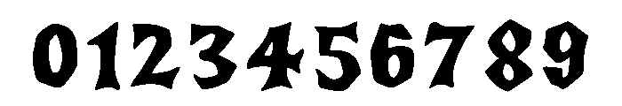 Witjaksana Regular Font OTHER CHARS