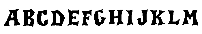 Witjaksana Regular Font UPPERCASE