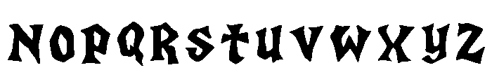 Witjaksana Regular Font UPPERCASE