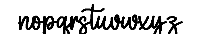 Witted Font LOWERCASE