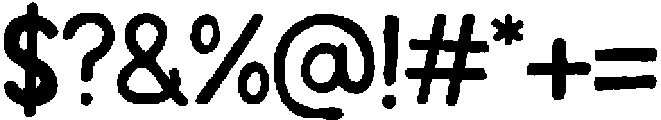 WIKHANI Regular otf (400) Font OTHER CHARS