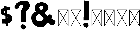 WILD THINGS Regular otf (100) Font OTHER CHARS