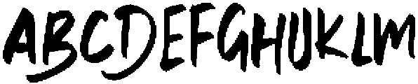 WILLDOM otf (400) Font UPPERCASE