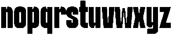 WISEZ Regular otf (400) Font LOWERCASE