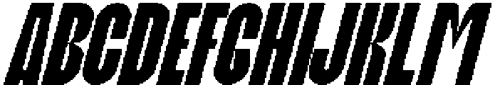WISHNUT CONDENSED Italic otf (400) Font UPPERCASE