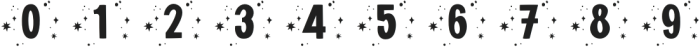 WITCH STUFF STARS Regular otf (400) Font OTHER CHARS
