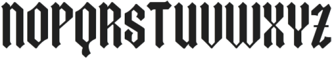 Wicked Knight otf (400) Font UPPERCASE