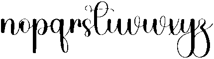 Wicked Regular otf (400) Font LOWERCASE
