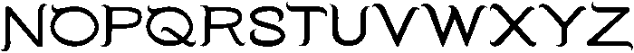 Wicked Regular otf (400) Font UPPERCASE