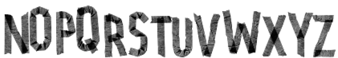 Wicked Tape Regular otf (400) Font LOWERCASE