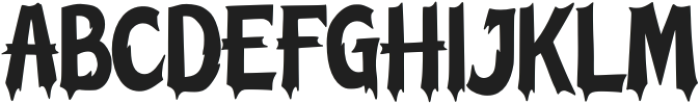 WickedVeinsRegular otf (400) Font UPPERCASE