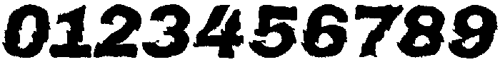 WideTread Regular otf (400) Font OTHER CHARS