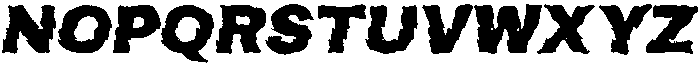 WideTread Regular otf (400) Font UPPERCASE