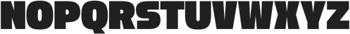 Widebly Bold otf (700) Font UPPERCASE
