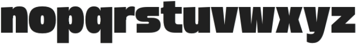 Widebly Bold otf (700) Font LOWERCASE