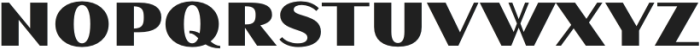 Wienerin Petite Black otf (900) Font UPPERCASE