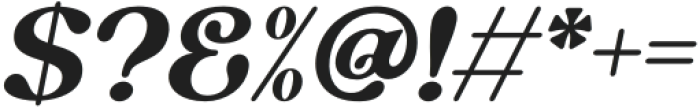 Wifelove Italic otf (400) Font OTHER CHARS