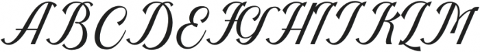 Wigatos-Regular otf (400) Font UPPERCASE