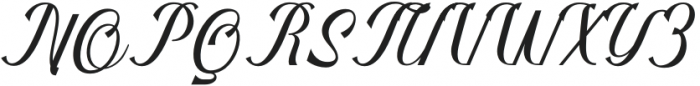 Wigatos-Regular otf (400) Font UPPERCASE