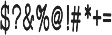 WigendaTypewrite Semi Bold Condensed otf (600) Font OTHER CHARS