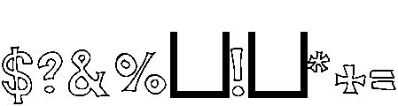 Wiggly Whimsy Medium otf (500) Font OTHER CHARS