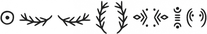 Wigwam Font Symbols otf (400) Font OTHER CHARS
