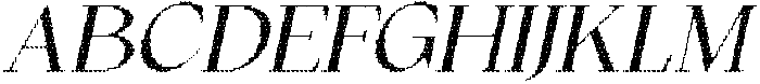 Wikolia Disco Italic otf (400) Font UPPERCASE