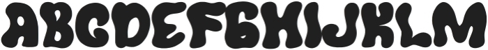 Wild Brain Regular otf (400) Font UPPERCASE