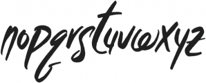 Wild Crow Italic otf (400) Font LOWERCASE