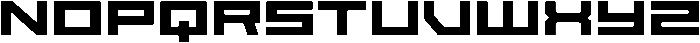 Wild Cyber Regular otf (400) Font UPPERCASE
