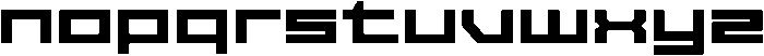 Wild Cyber Regular otf (400) Font LOWERCASE