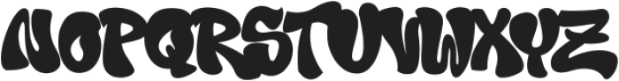 Wild Gang Graffiti otf (400) Font LOWERCASE