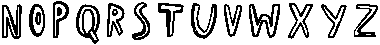 Wild Honey Outline Regular otf (400) Font LOWERCASE