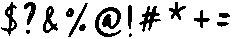 Wild Honey Script Regular otf (400) Font OTHER CHARS