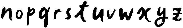Wild Honey Script Regular otf (400) Font LOWERCASE