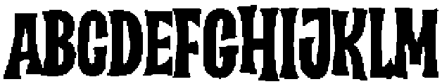 Wild Jungle Regular otf (400) Font UPPERCASE