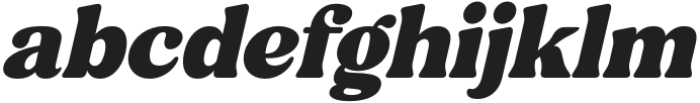 Wild Mango Italic otf (400) Font LOWERCASE