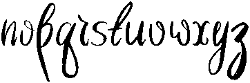 Wild Nature otf (400) Font LOWERCASE