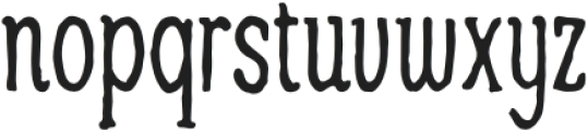 Wild & Noise Regular otf (400) Font LOWERCASE