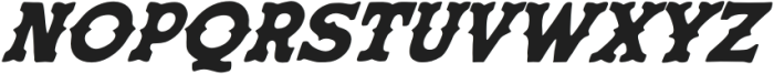 Wild Ranch Spur Oblique otf (400) Font LOWERCASE
