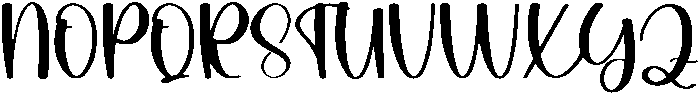 Wild Regular otf (400) Font UPPERCASE