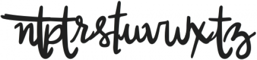 Wild Winter Alternate ttf (400) Font LOWERCASE