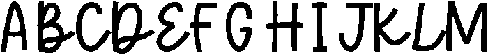 WildCharm-Regular otf (400) Font UPPERCASE