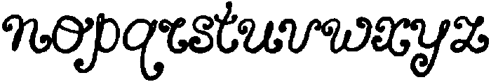 WildFlora Regular otf (400) Font LOWERCASE